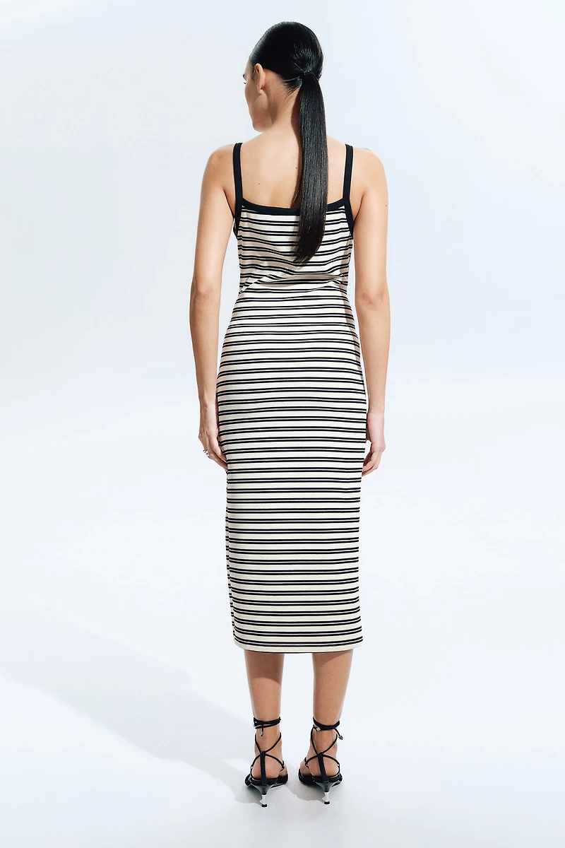 Ribbed Sleeveless Dress