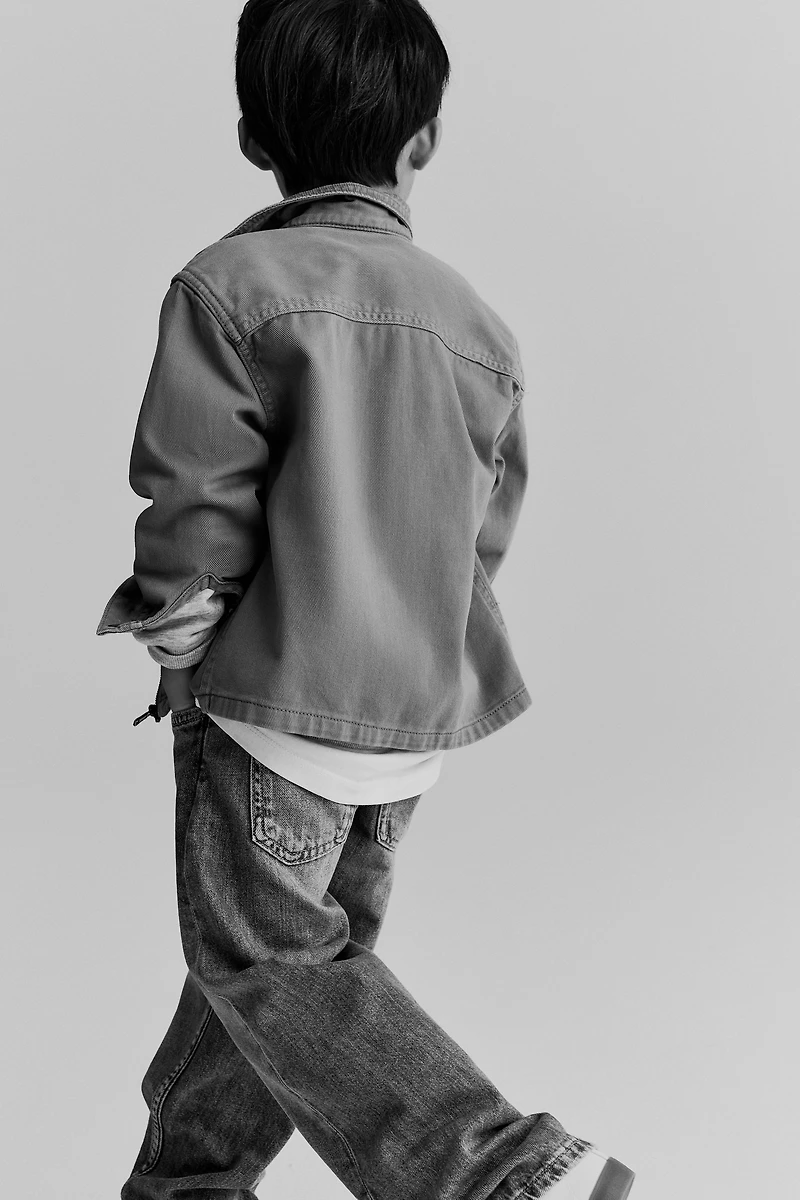 Jean ample à coupe baril