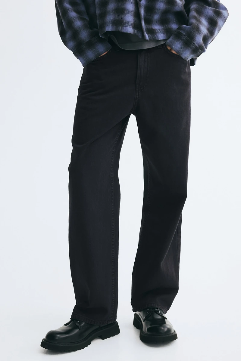 Pantalon décontracté en coton