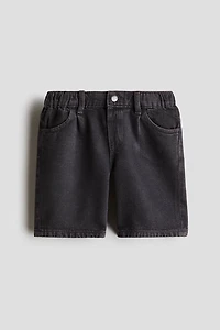 Knee-length Denim Shorts