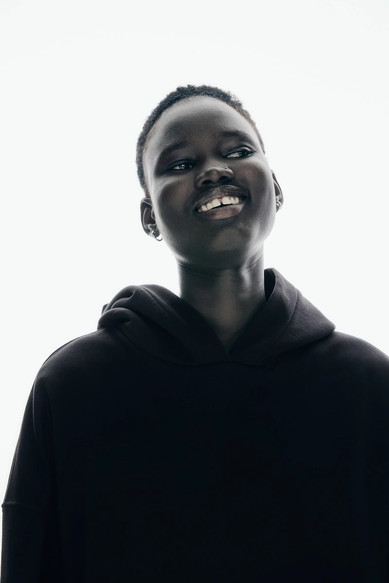 Oversized Hooded Dress