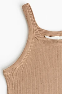 Ribbed vest top