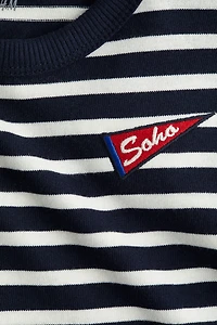 Long-Sleeved Cotton T-Shirt