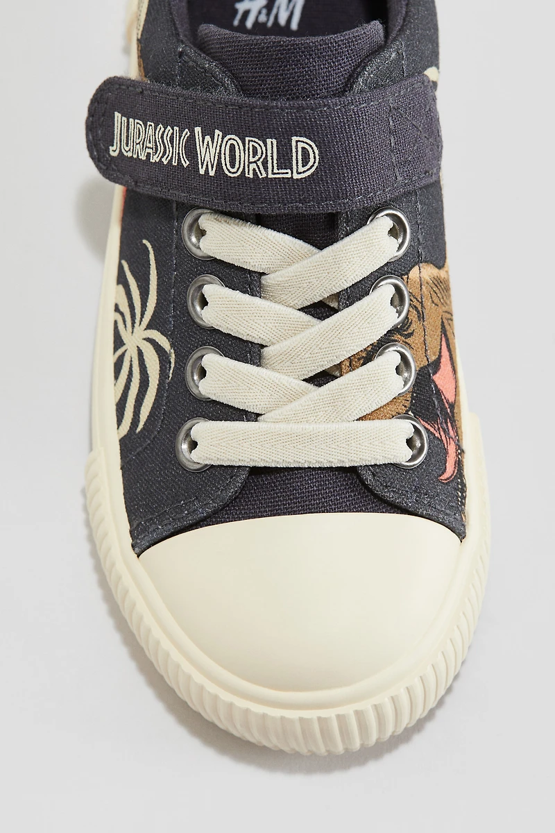 Printed Cotton Canvas Sneakers