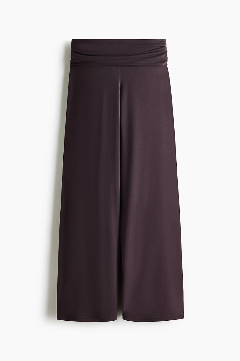 Foldover-Waist Pants