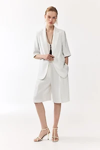 Blazer à manches courtes