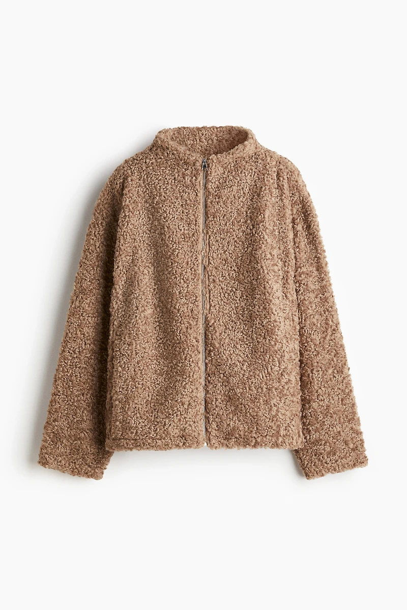 Veste ample en polar