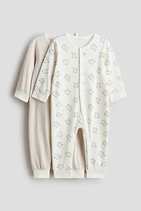 2-pack Patterned Cotton Pajamas