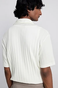 Regular Fit Knit Resort Shirt