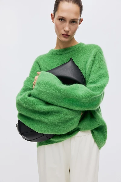 Oversized Mohair-Blend Sweater