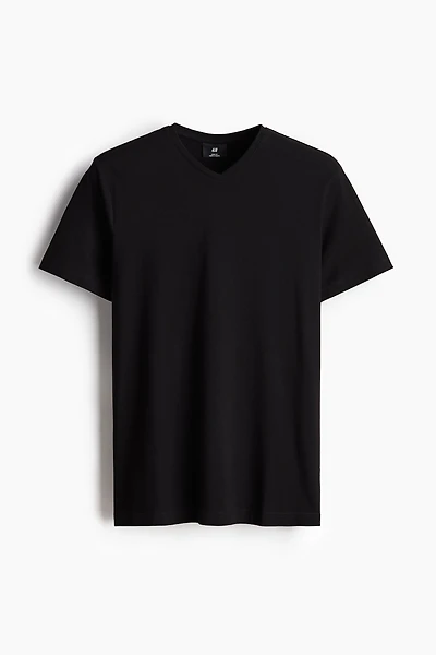 T-shirt Slim Fit à encolure en V
