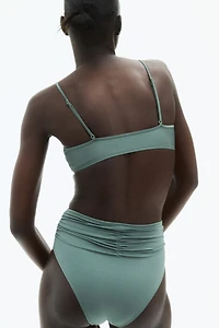 High Waist Cheeky Bikini Bottoms
