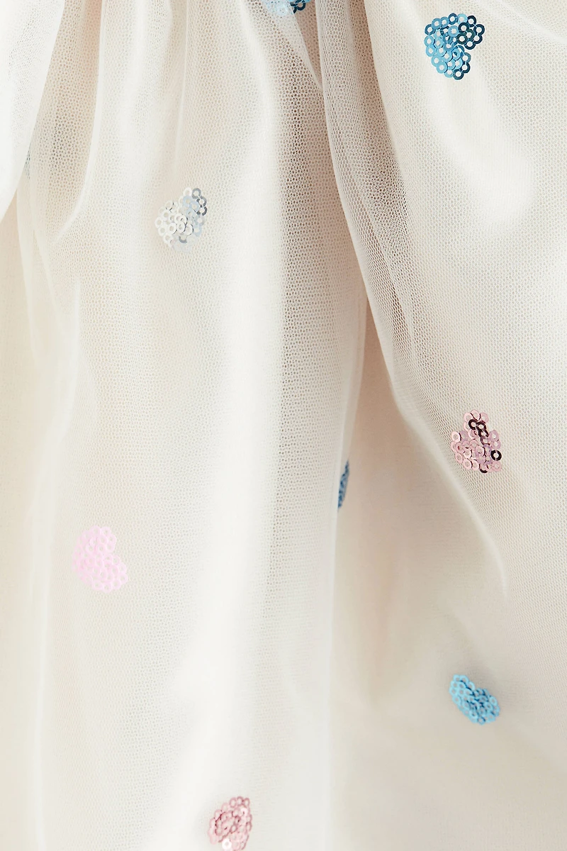 Dress with Flared Skirt