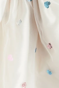 Dress with Flared Skirt