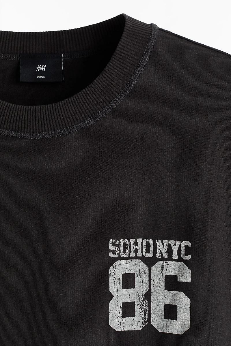 Loose-Fit Printed T-Shirt