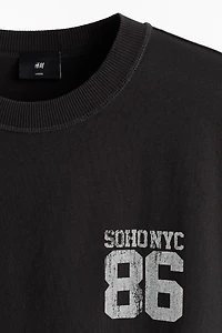 Loose-Fit Printed T-Shirt