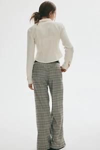 Pantalon habillé à jambes larges