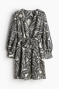 Tie-belt Dress