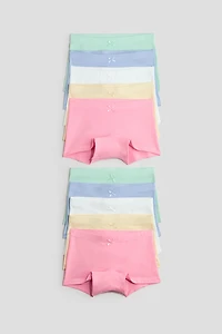 10-Pack Cotton Boxer Briefs