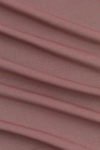 Draped Tie-Detail Skirt