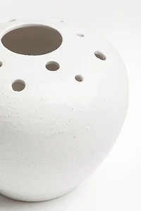 Ikebana Stoneware Vase