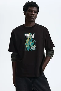 Loose Fit Printed T-shirt