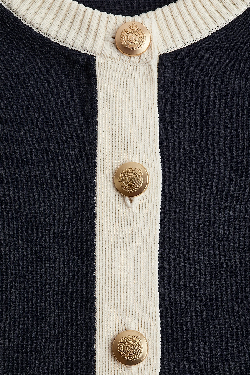Fine-Knit Cardigan