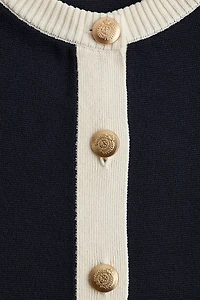 Fine-Knit Cardigan