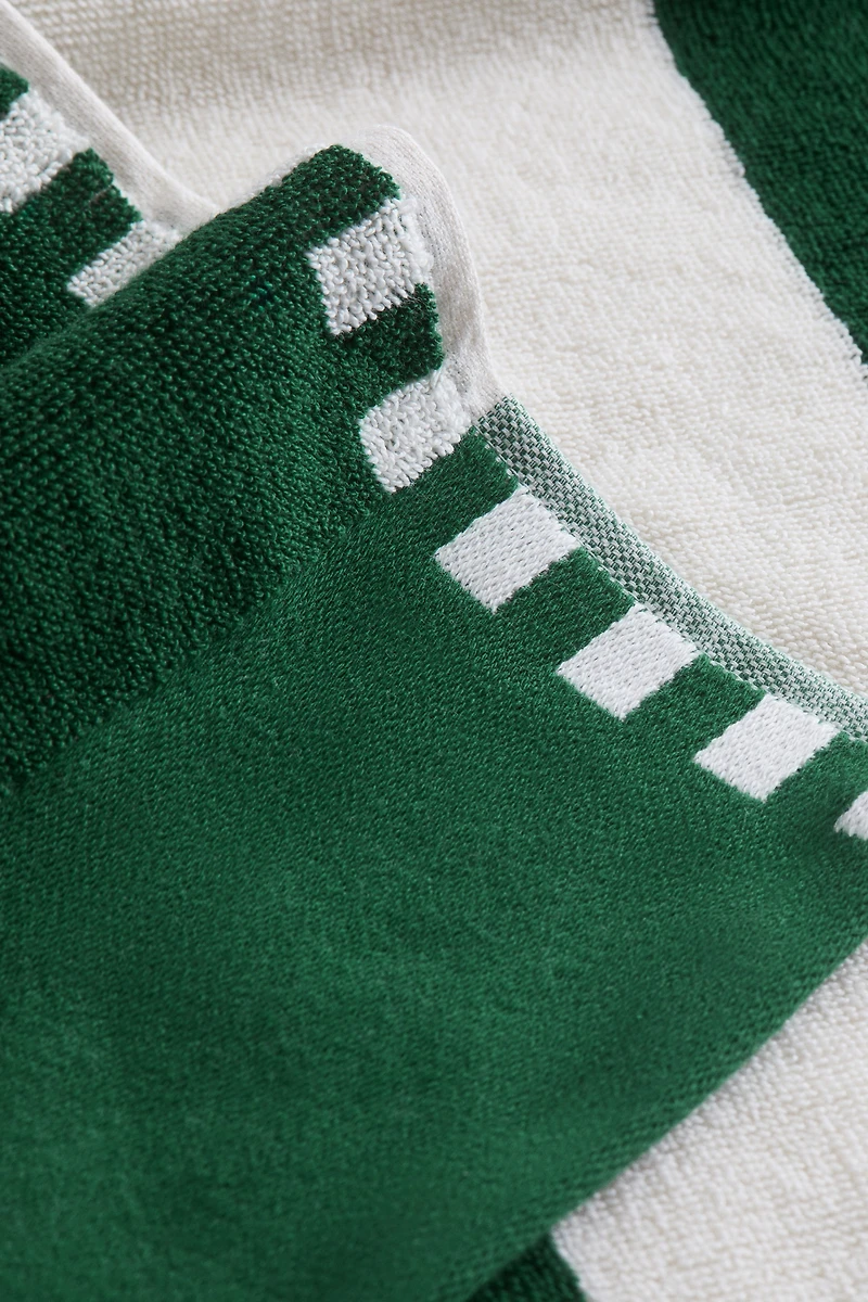 Striped Cotton Beach Towel