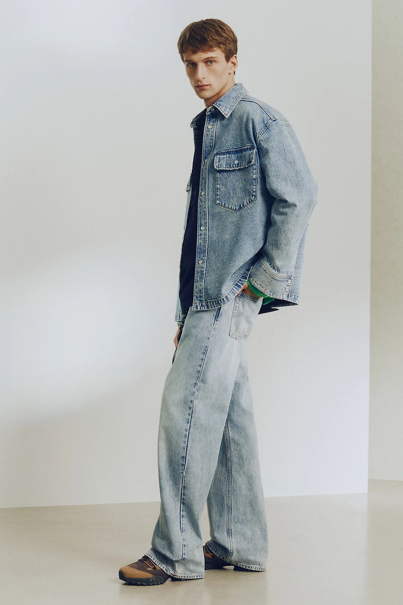 Chemise classique en denim