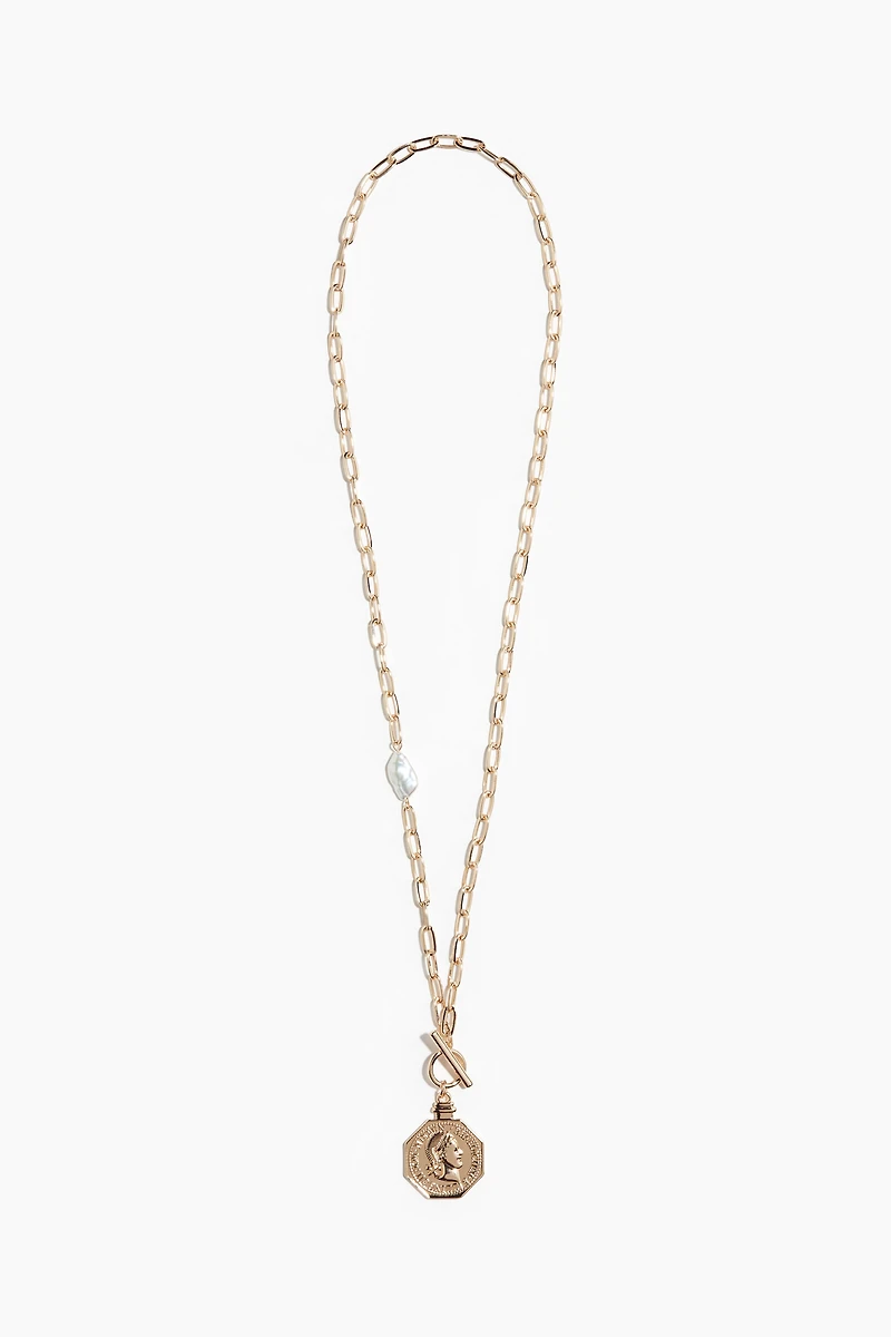 T-Bar Pendant Necklace