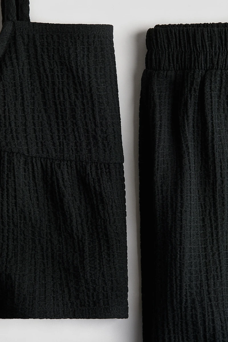 2-Piece Seersucker Set