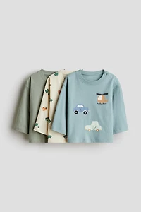 3-Pack Cotton T-Shirts