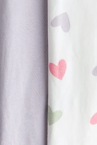 2-Pack Cotton Pajama Jumpsuits