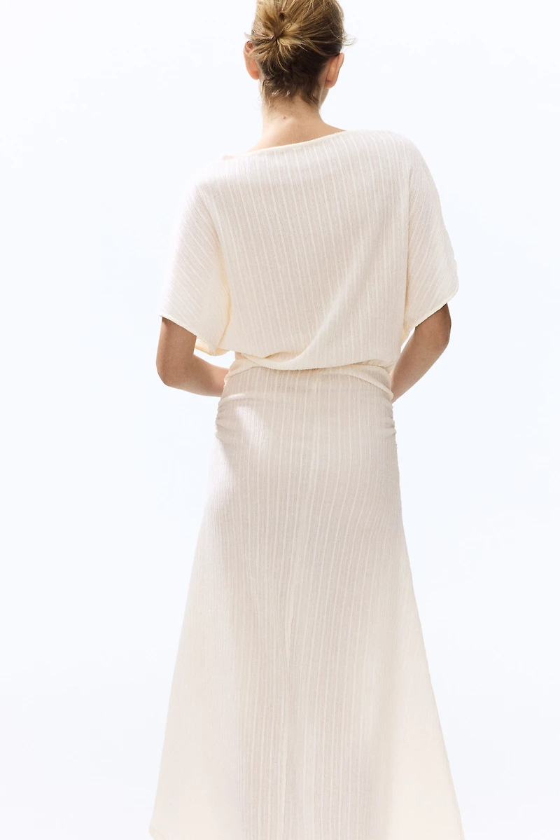 Draped Maxi Dress