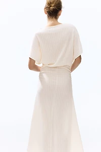 Draped Maxi Dress