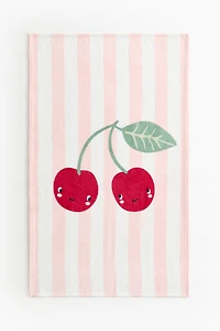 Couverture en polar à motif