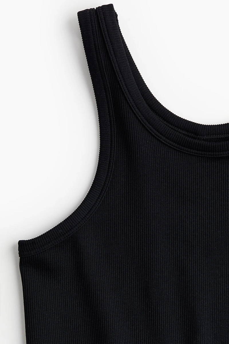 Seamless Sports Cropped Tank Top DryMove™