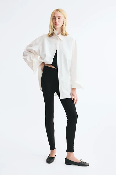 Creased Leggings