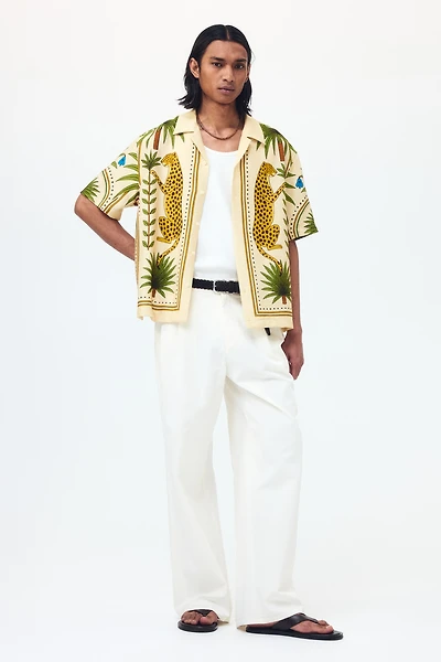 Relaxed-Fit Printed Resort Shirt