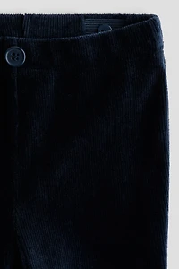 Legging en velours côtelé