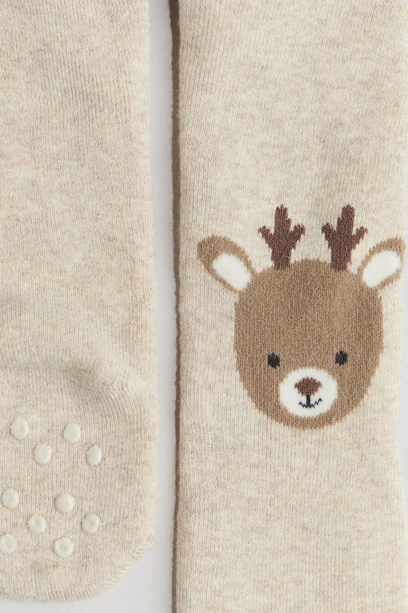 Collant doublé bouclette