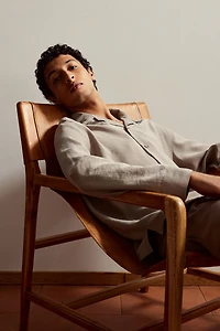 Chemise en modal mélangé