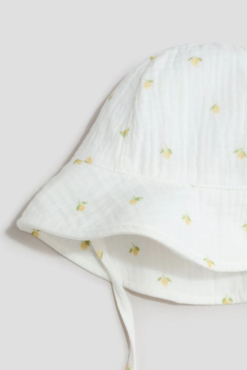 Cotton Muslin Sun Hat