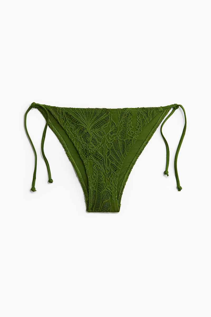 Tie tanga bikini bottoms