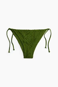 Tie tanga bikini bottoms