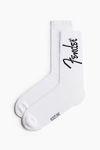 Chaussettes avec motif
