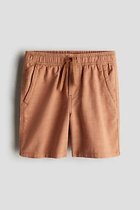 Loose Fit Denim Shorts