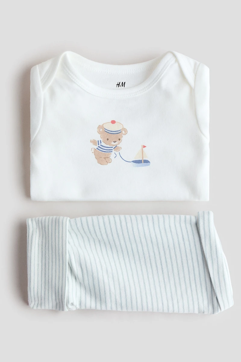 Ensemble 2 pièces en coton