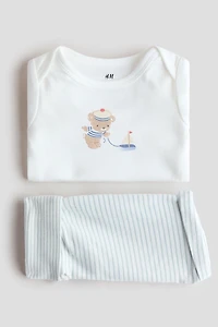 Ensemble 2 pièces en coton